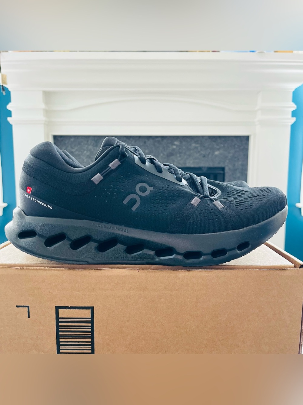 Sz 11 On Running Cloudsurfer 2 Running Shoes All Black 3MF10121043 Men’s New